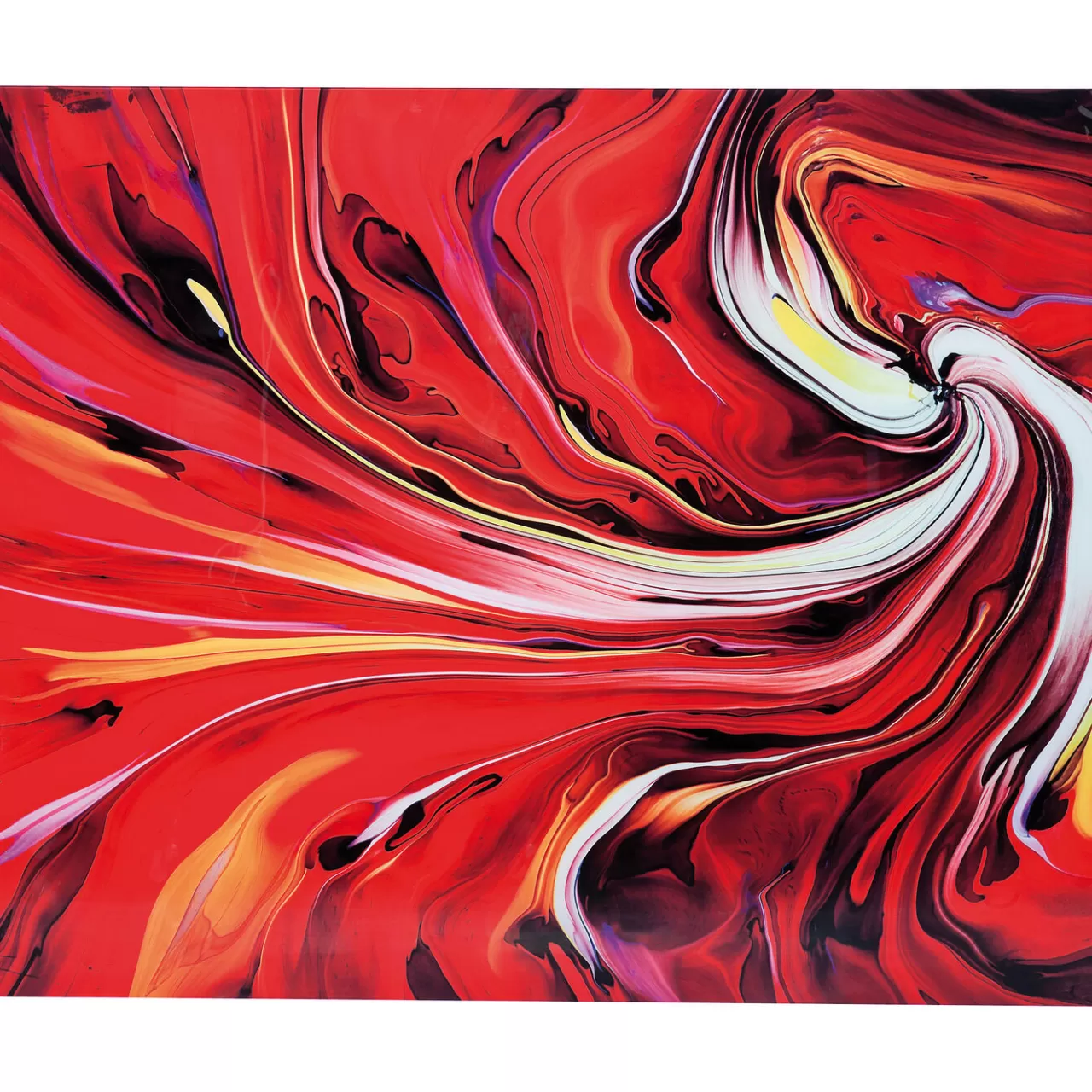 Tableau En Verre Chaos Fire 150X120Cm*KARE Design Sale