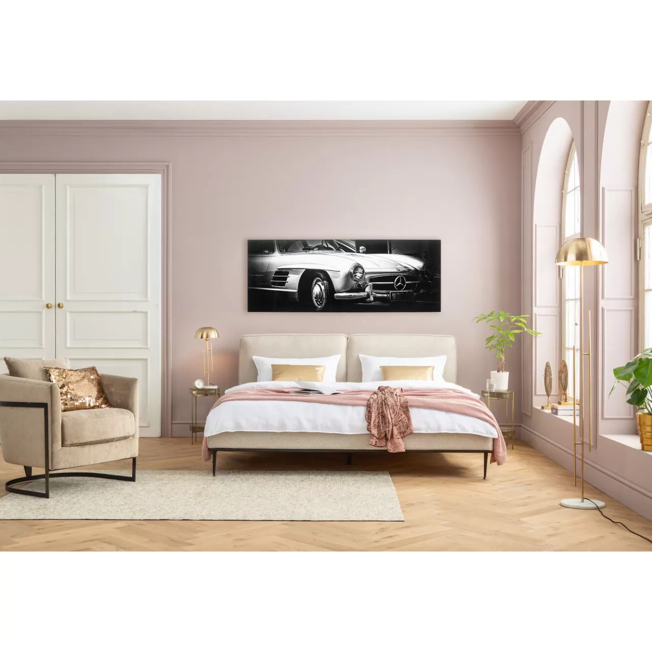 Tableau En Verre Classic Car 160X60Cm*KARE Design Cheap