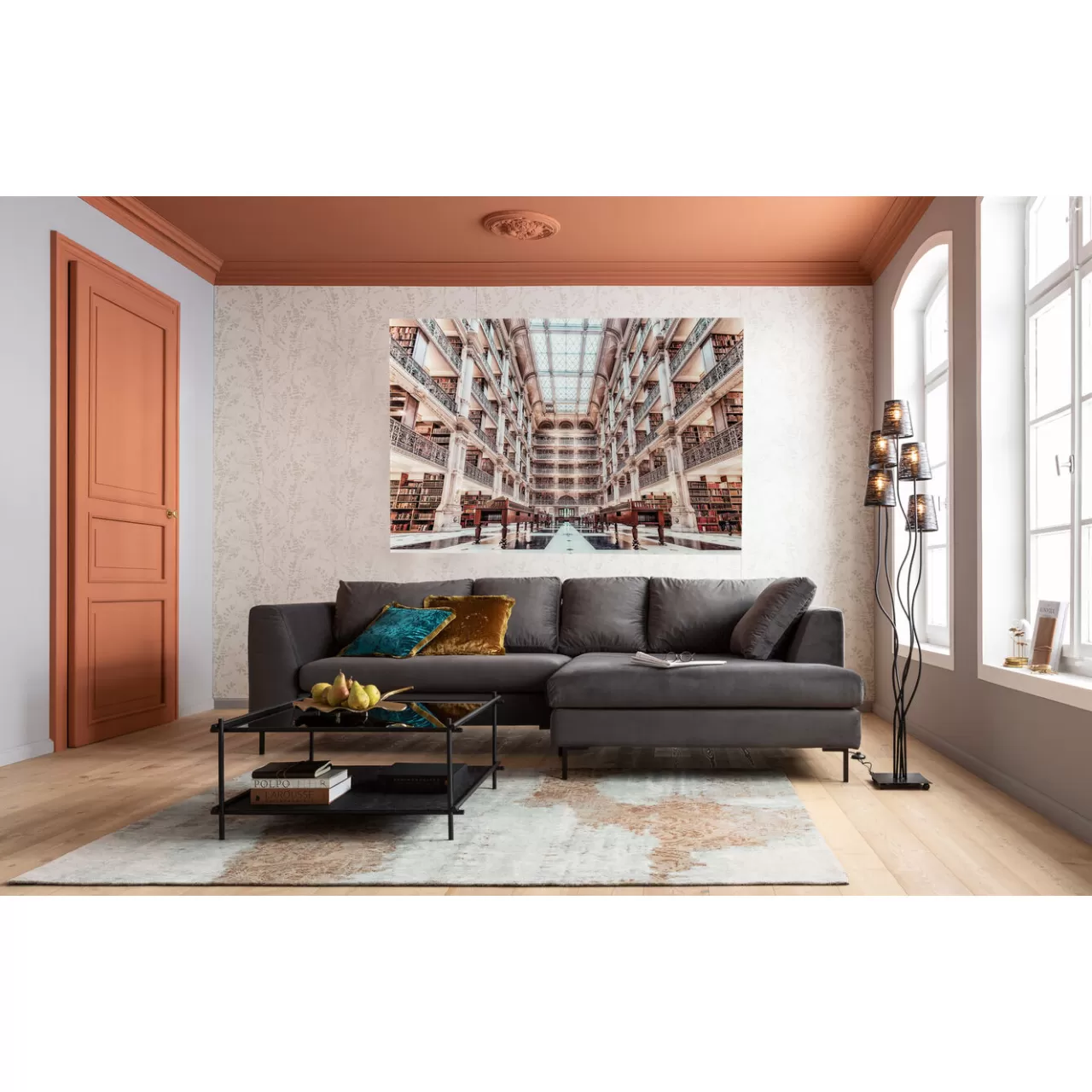 Tableau En Verre Library 150X100Cm*KARE Design Online