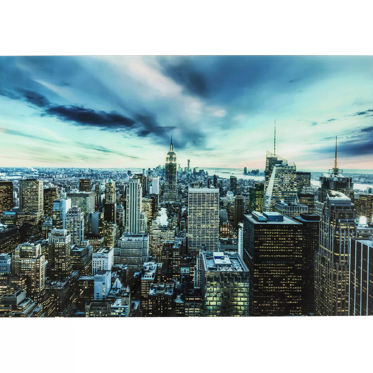 Tableau En Verre New York Sunset 160X120Cm*KARE Design Discount