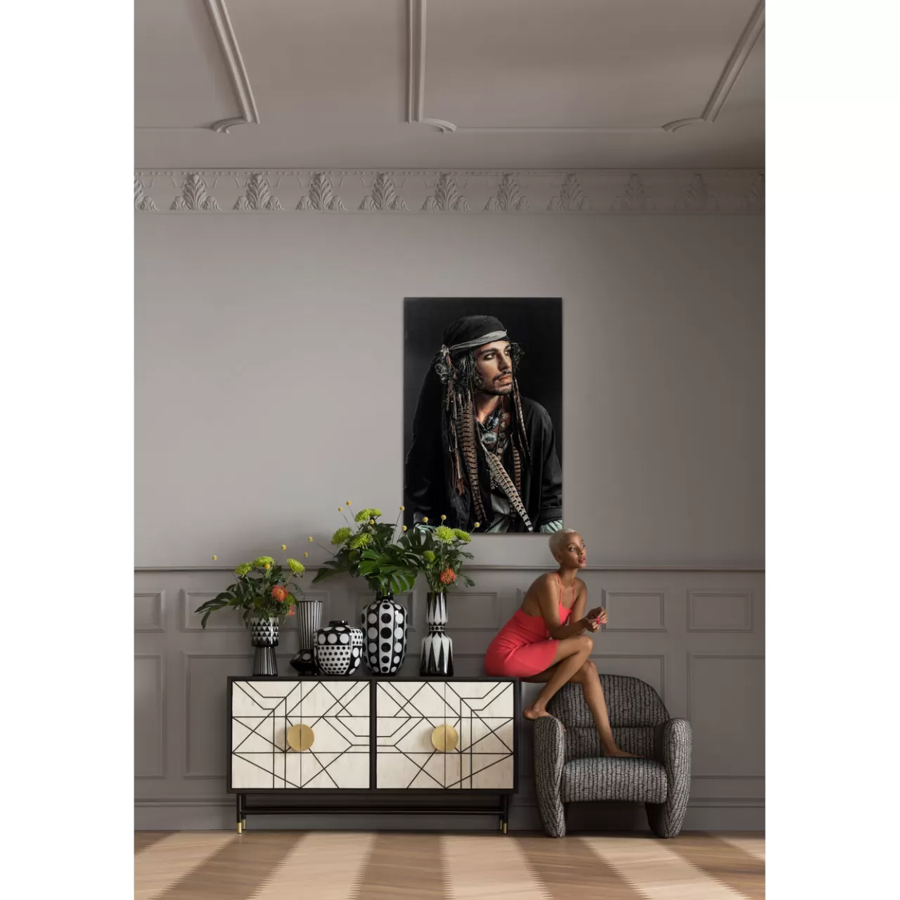 Tableau En Verre Pirate 80X120Cm*KARE Design Cheap