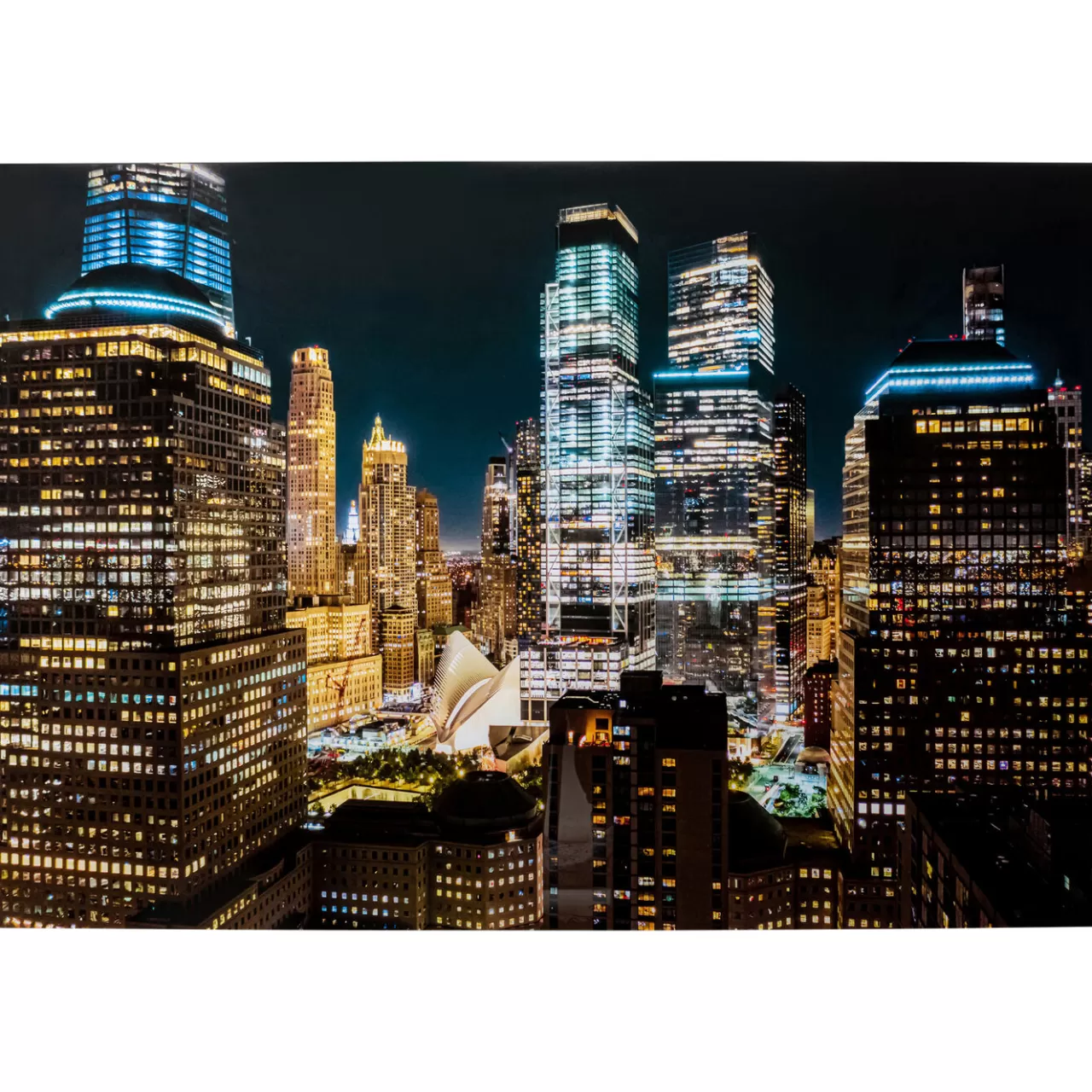 Tableau En Verre Skyline Night 150X100Cm*KARE Design Cheap