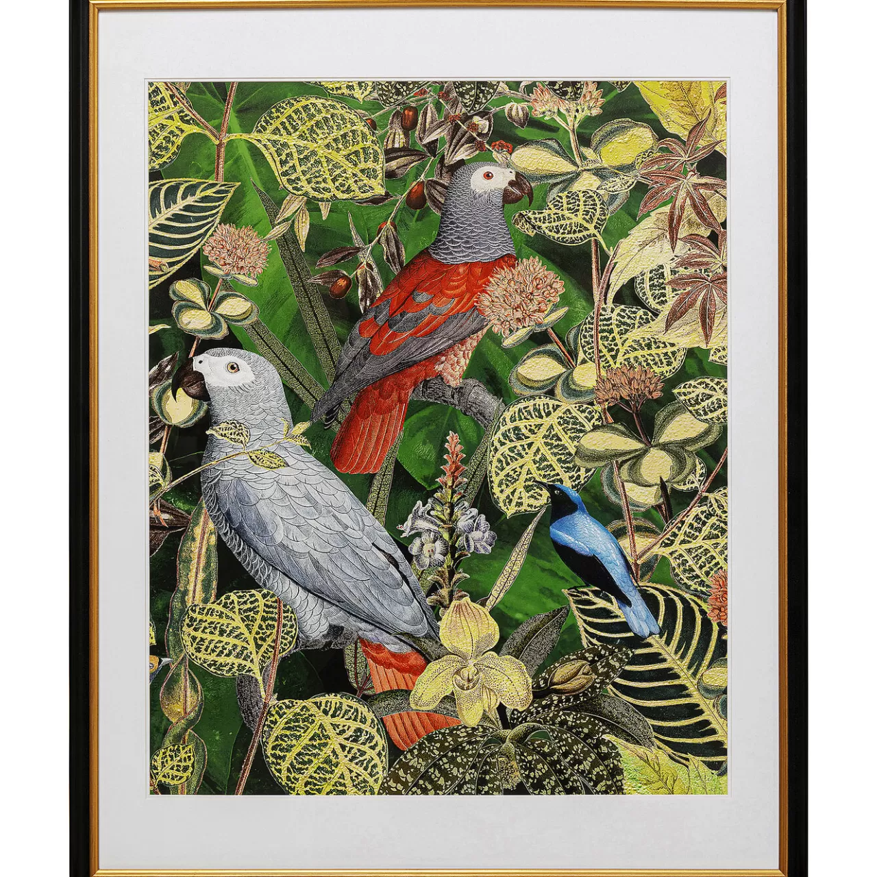 Tableau Encadre Birds In Jungle 80X100Cm*KARE Design Cheap