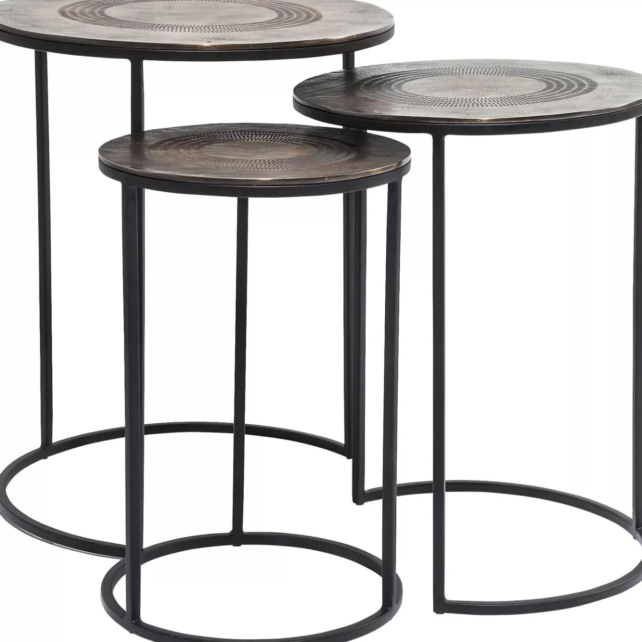 Tables D Appoint Marrakesh O48Cm (3/Set)*KARE Design Outlet