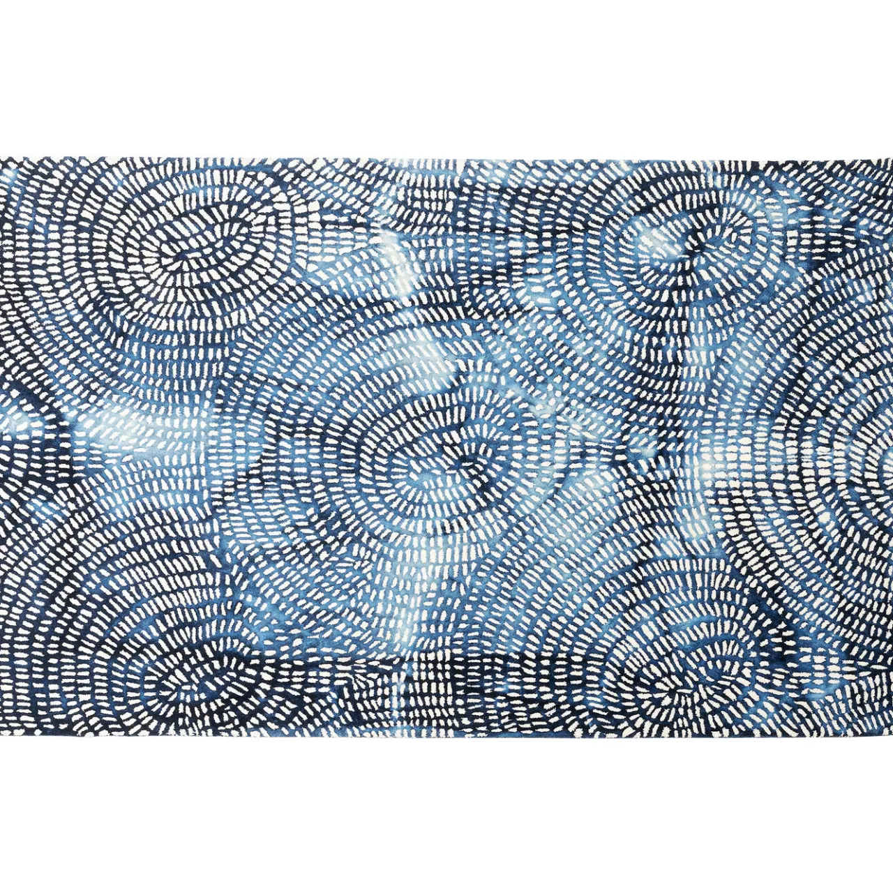 Tapis Stamp Bleu 170X240Cm*KARE Design Hot