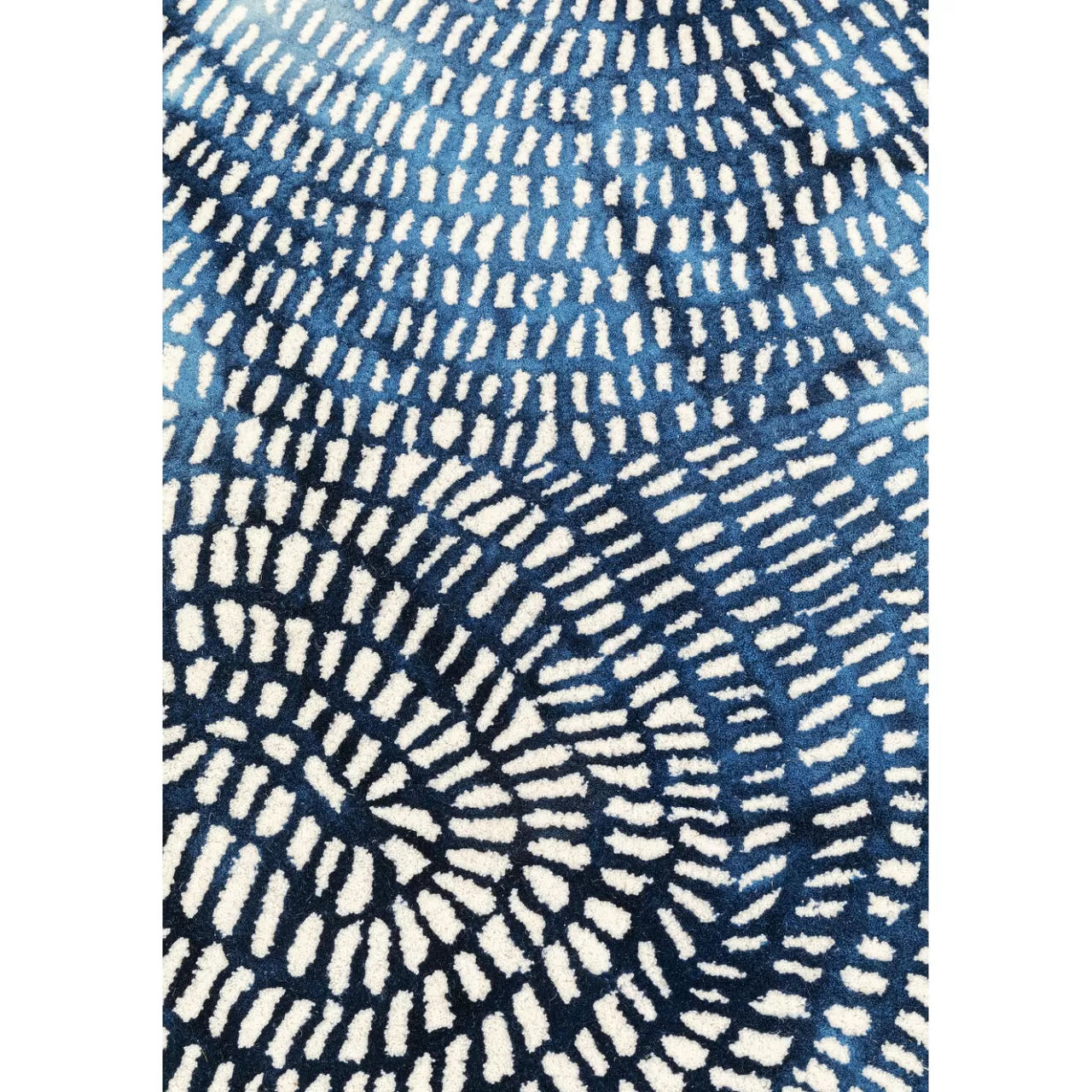 Tapis Stamp Bleu 170X240Cm*KARE Design Hot