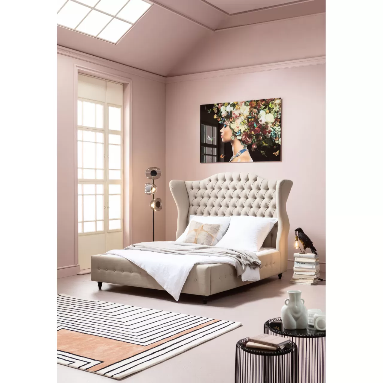 Tete De Lit Benito Star Gris 180Cm*KARE Design Cheap