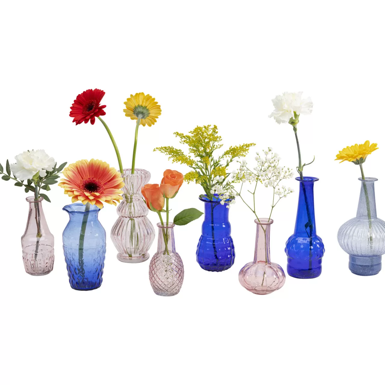 Vase Décoratif Family Brit (8/Set)*KARE Design Outlet