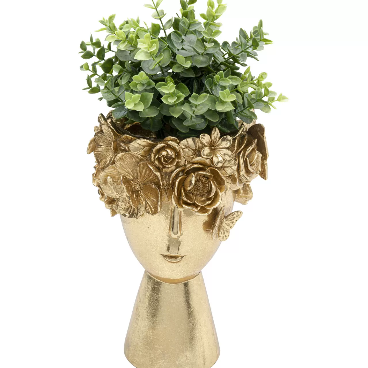 Vase Décoratif Flowercrown Dore 20Cm*KARE Design Outlet