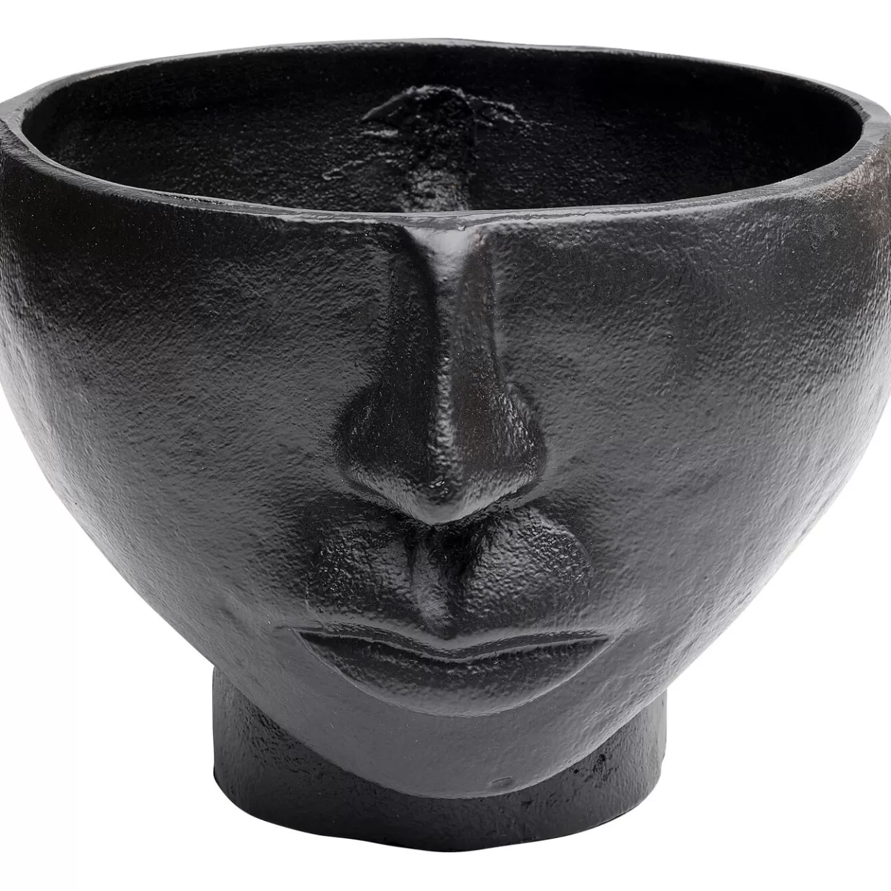 Vase Half Face Noir 23Cm*KARE Design Fashion