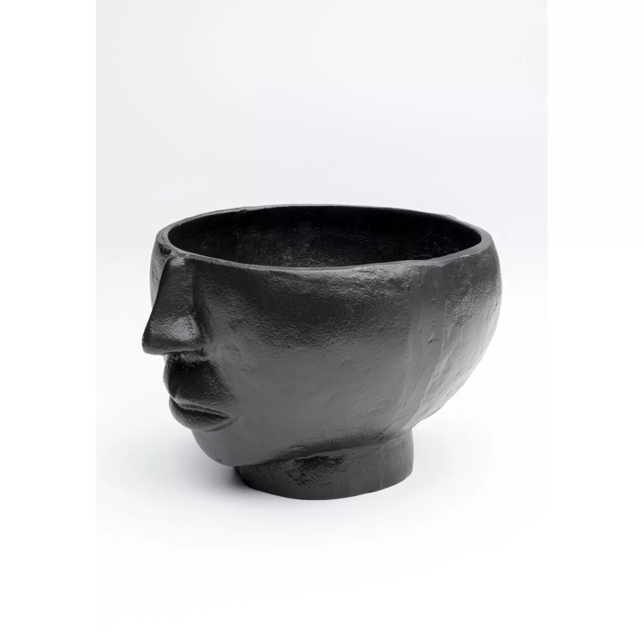 Vase Half Face Noir 23Cm*KARE Design Fashion