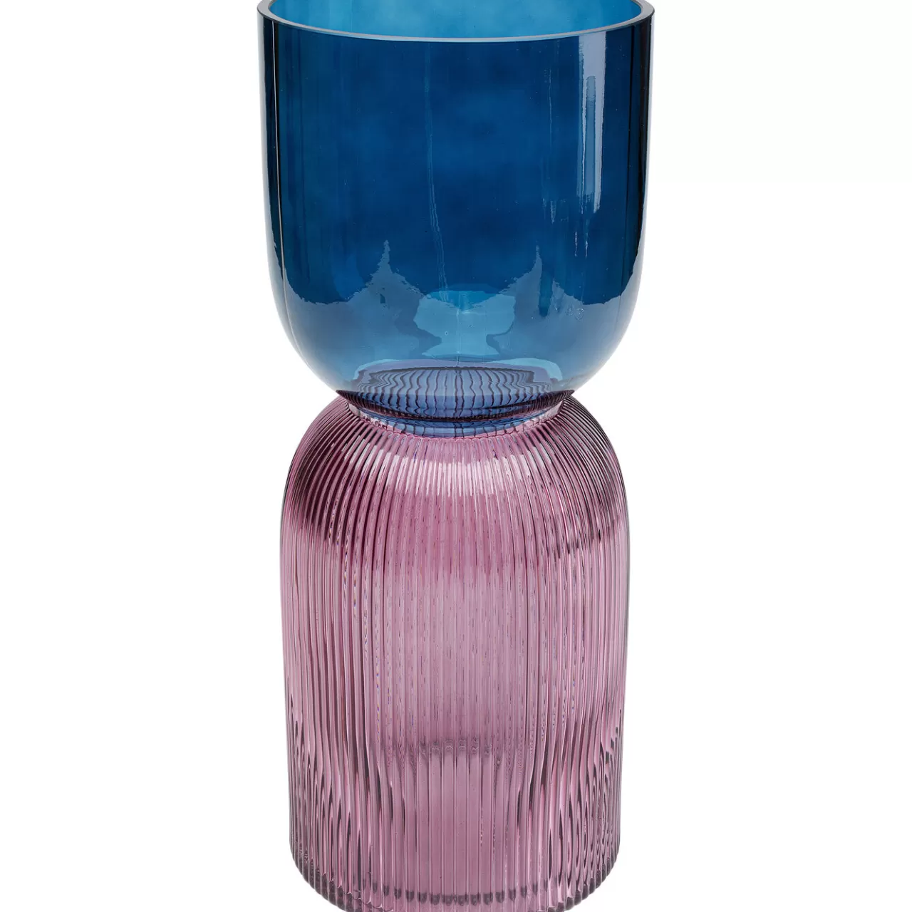 Vase Marvelous Duo Bleu Violet 40Cm*KARE Design Sale