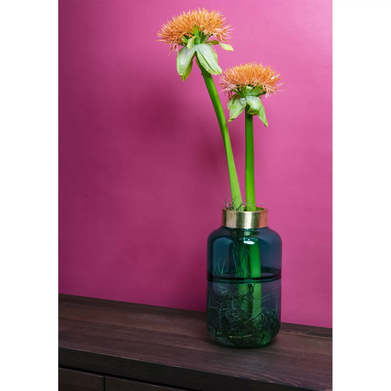 Vase Positano Belly Vert 28Cm*KARE Design Flash Sale