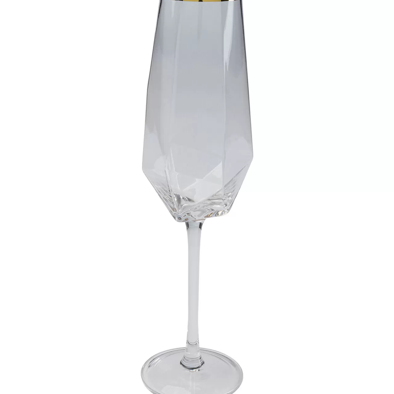 Verre À Champagne Diamond Gold Rim*KARE Design Sale