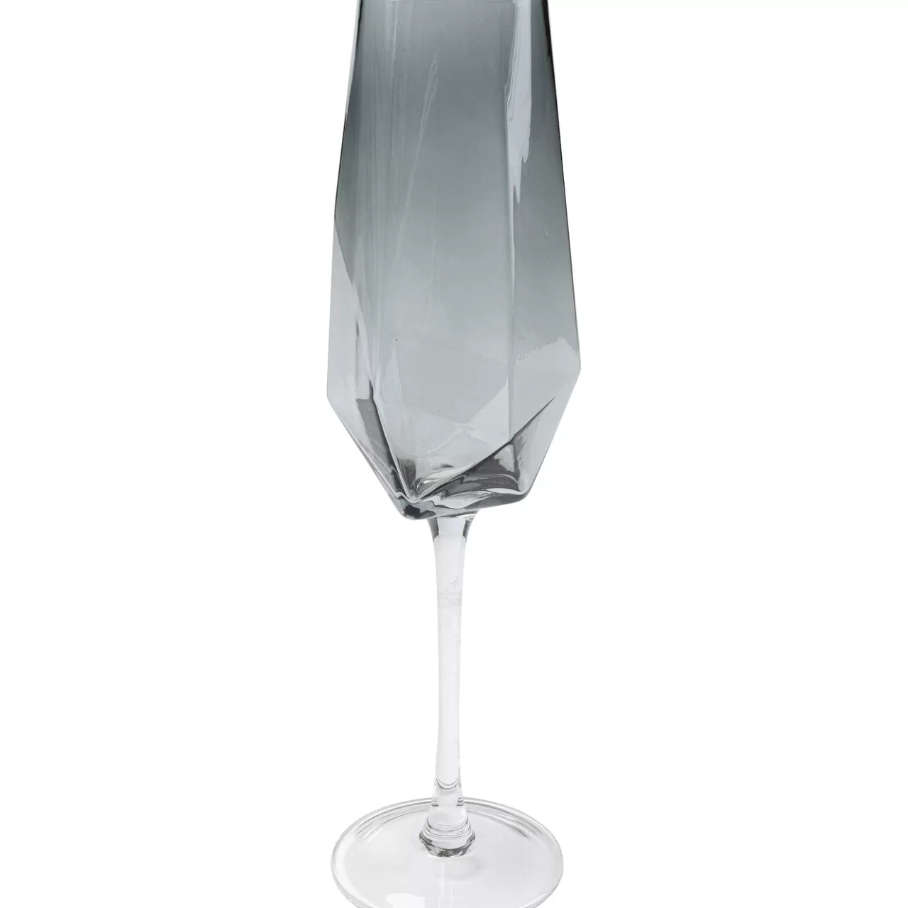 Verre À Champagne Diamond Smoke*KARE Design New