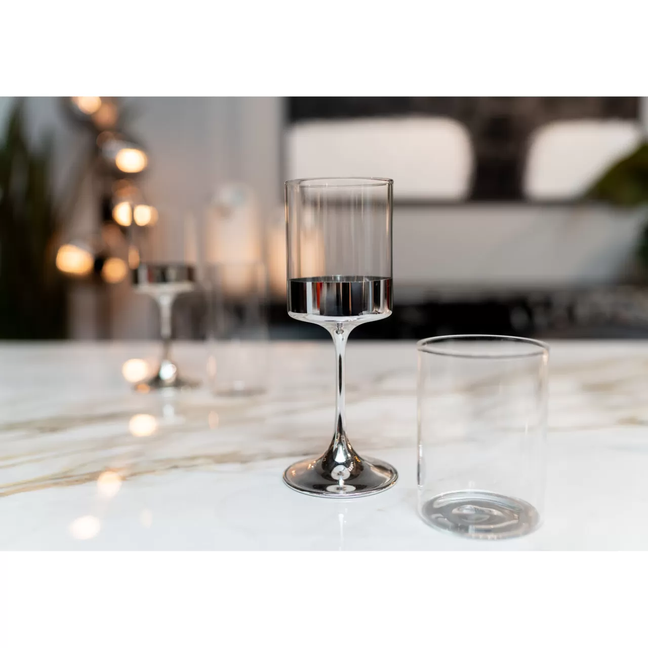 Verre A Vin Electra Argente*KARE Design Flash Sale